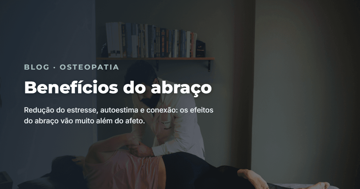 Benefícios do abraço