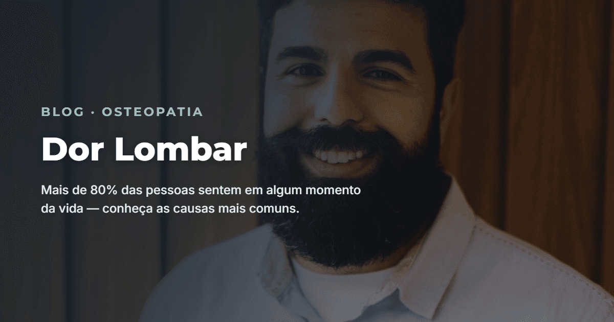 Dor Lombar